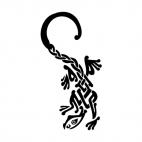 Lizard tattoo, decals stickers