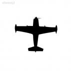 Airplane army helicopter cargo jet F15, decals stickers