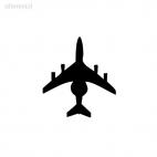Airplane army helicopter cargo jet F15, decals stickers
