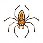 Spider, decals stickers