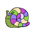 Snail, decals stickers
