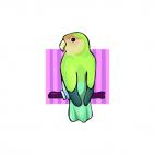 Lovebird, decals stickers