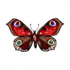 Butterfly, decals stickers