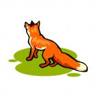 Fox, decals stickers