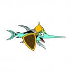 Knight marlin, decals stickers