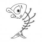 Bonefish, decals stickers