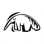 Anteater, decals stickers