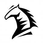 Horse head, decals stickers