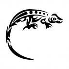 Lizard tattoo, decals stickers