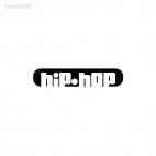 Hip Hop music, decals stickers