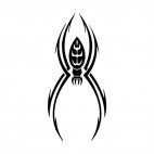 Black widow tattoo, decals stickers