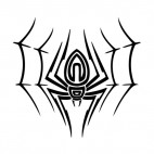 Spider tattoo, decals stickers