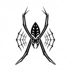 Black widow tattoo, decals stickers