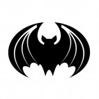 Bat logo, decals stickers