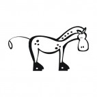 Horse, decals stickers