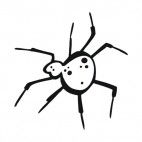 Spider, decals stickers