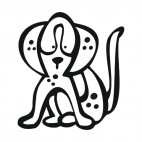 Surprise dog, decals stickers