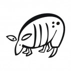 Armadillo, decals stickers