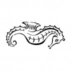 Seahorse, decals stickers