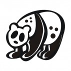 Panda, decals stickers