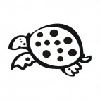 Turtle, decals stickers