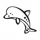Dolphin, decals stickers