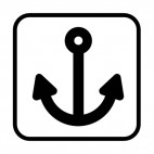 Marina sign , decals stickers