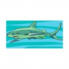 Shark underwater, decals stickers