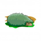 Hedgehog, decals stickers