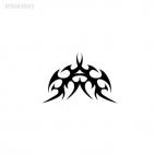 tribal tattoo shape, decals stickers
