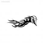 tribal tattoo shape, decals stickers