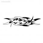 tribal tattoo shape, decals stickers