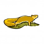Brown squirrel on a branch, decals stickers