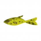 Green fish, decals stickers