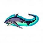 Shark underwater, decals stickers