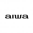 Aiwa, decals stickers