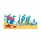 Ocean floor, decals stickers