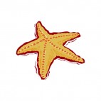 Starfish, decals stickers