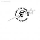 Federation francais de football soccer football team, decals stickers