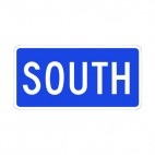 South sign, decals stickers