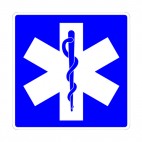 Medical Sign, decals stickers