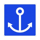 Marina sign, decals stickers