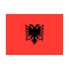 Albania flag, decals stickers