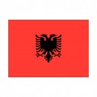 Albania flag, decals stickers