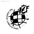 Espanola De futbol soccer football team, decals stickers