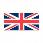 United Kingdom flag, decals stickers