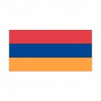Armenia flag, decals stickers