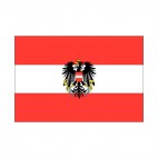 Austria flag, decals stickers