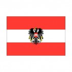 Austria flag, decals stickers