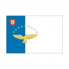 Azores flag, decals stickers